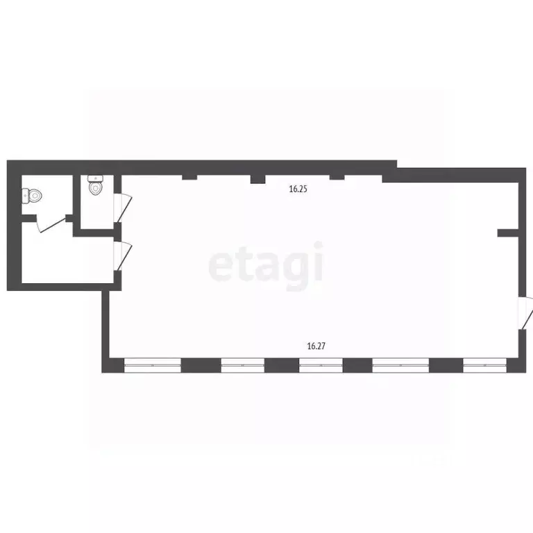 Помещение свободного назначения в Москва Люсиновская ул., 48-50к10 (90 ... - Фото 2