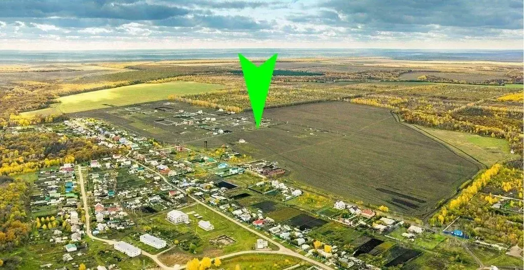 Участок в Самарская область, Волжский район, Дубовый Умет с/пос, пос. ... - Фото 1