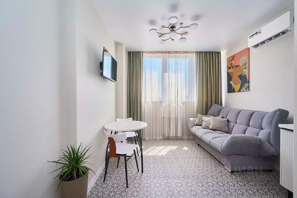 Студия Краснодарский край, Краснодар ул. Западный обход, 45к1 (26.1 м) - Фото 1