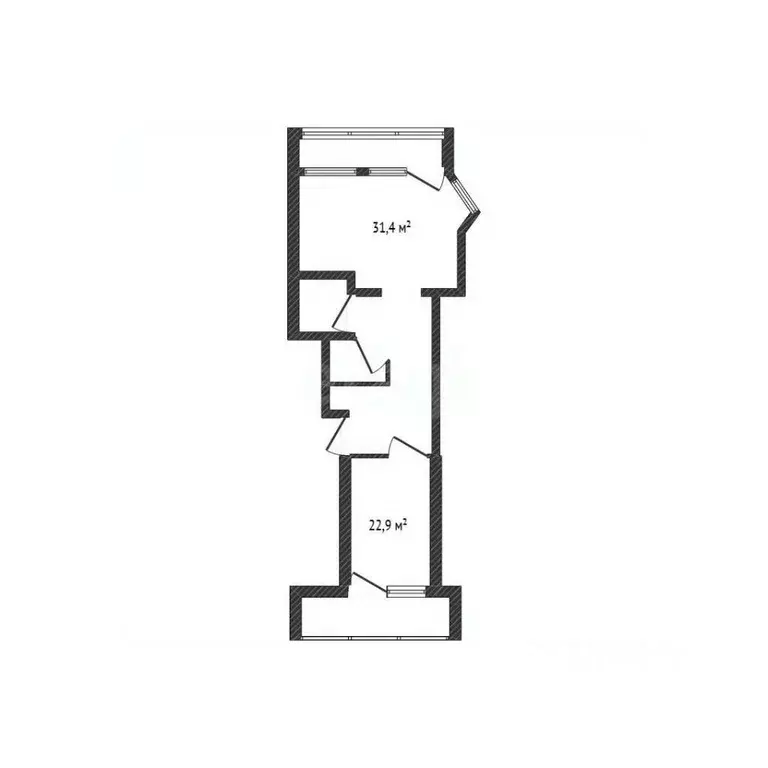 1-к кв. Белгородская область, Белгород Гостенская ул., 4 (79.7 м) - Фото 1