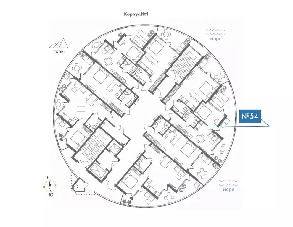 1-к кв. Крым, Алушта муниципальный округ, с. Виноградное ул. Сусловой, ... - Фото 2