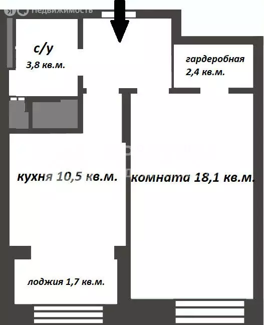 1-комнатная квартира: Москва, улица Светланова, 11к1 (39 м) - Фото 0