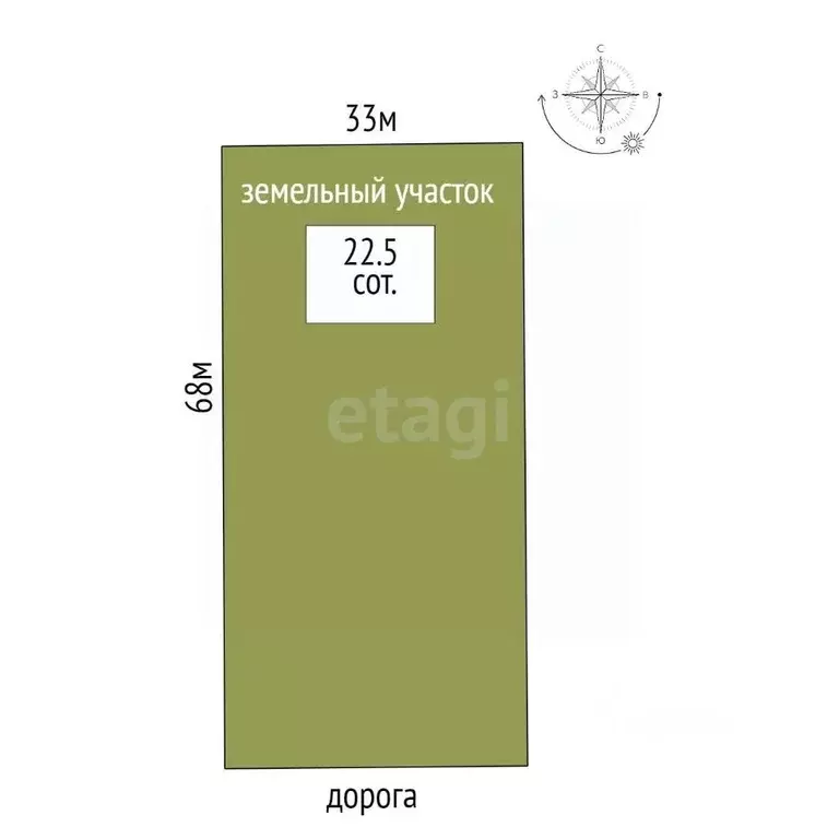 Участок в Тюменская область, Тюменский муниципальный округ, ... - Фото 2