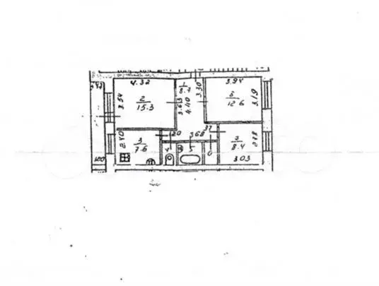 3-к. квартира, 63 м, 4/5 эт. - Фото 0