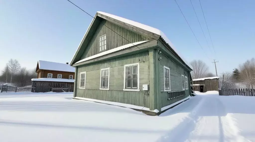 Дом в Новгородская область, Любытинский муниципальный район, Неболчи ... - Фото 1