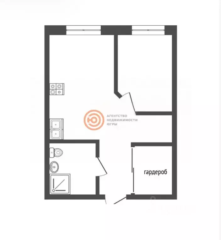 1-к кв. Тюменская область, Тюмень Велижанская ул., 70к1 (43.0 м) - Фото 1