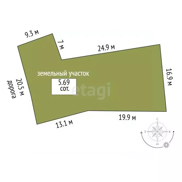 Дом в Тюменская область, Тобольск ул. Чернышевского, 81 (70 м) - Фото 1