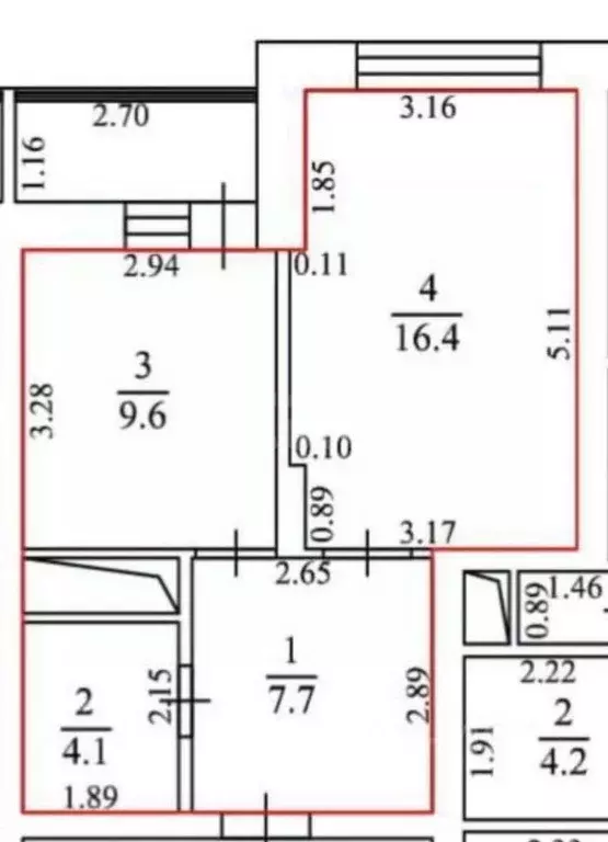 1-к кв. Липецкая область, Липецк Московская ул., 159к2 (37.8 м) - Фото 2
