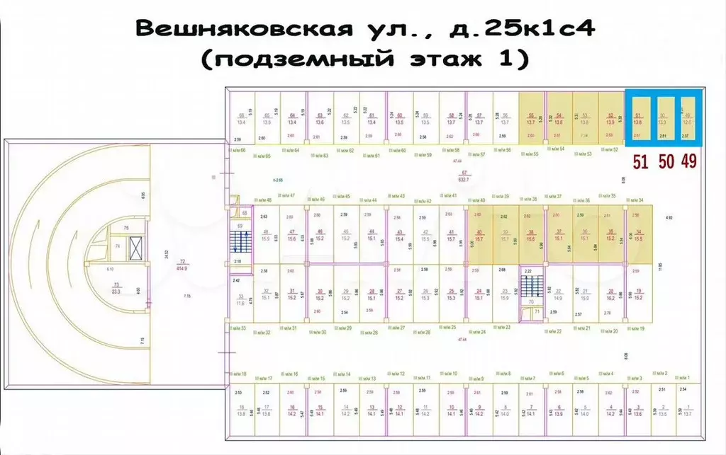 Машиноместо, > 30 м - Фото 1