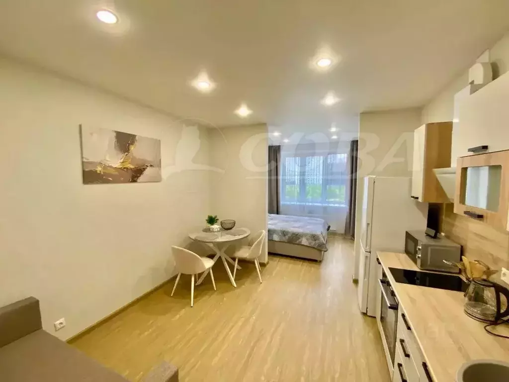 Студия Тюменская область, Тюмень Новгородская ул., 20 (28.0 м) - Фото 2