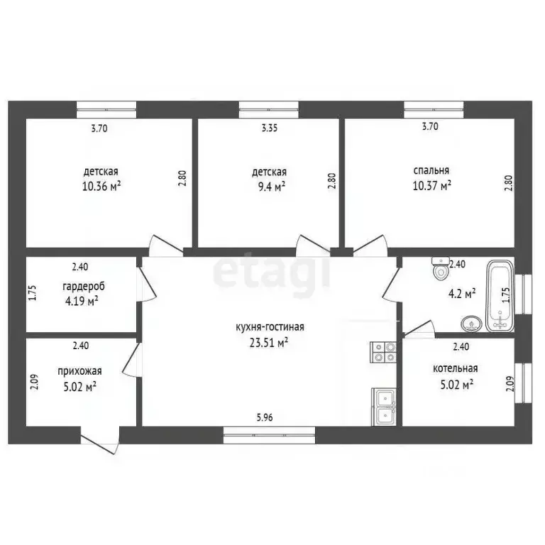 Дом в Свердловская область, Тугулымский муниципальный округ, с. ... - Фото 1