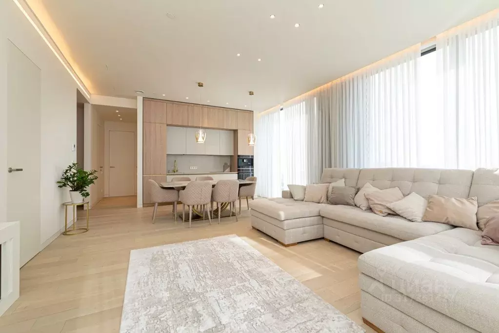 3-к кв. Москва Краснопресненская наб., 14Ак1 (120.0 м) - Фото 1