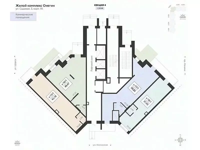 Помещение свободного назначения в Московская область, Подольск Красная ... - Фото 2