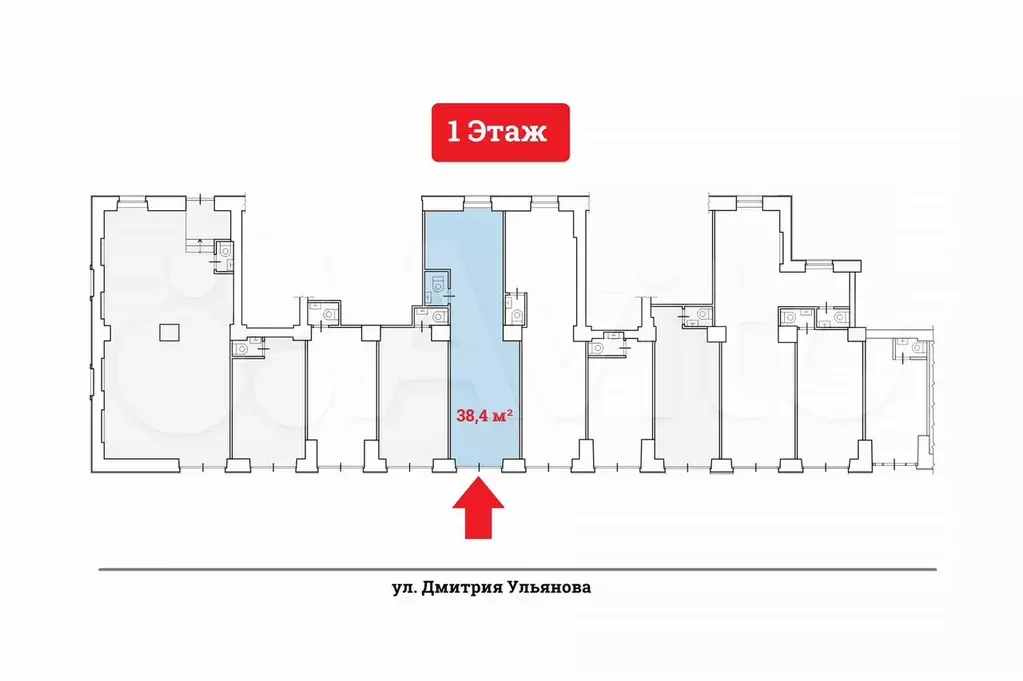 Продажа Торгового помещения - 38,4 м - Фото 0