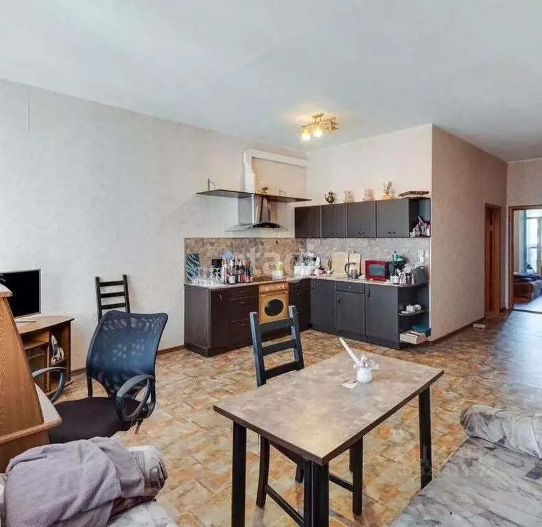 1-к кв. Хабаровский край, Хабаровск ул. Тургенева, 55 (56.7 м) - Фото 2