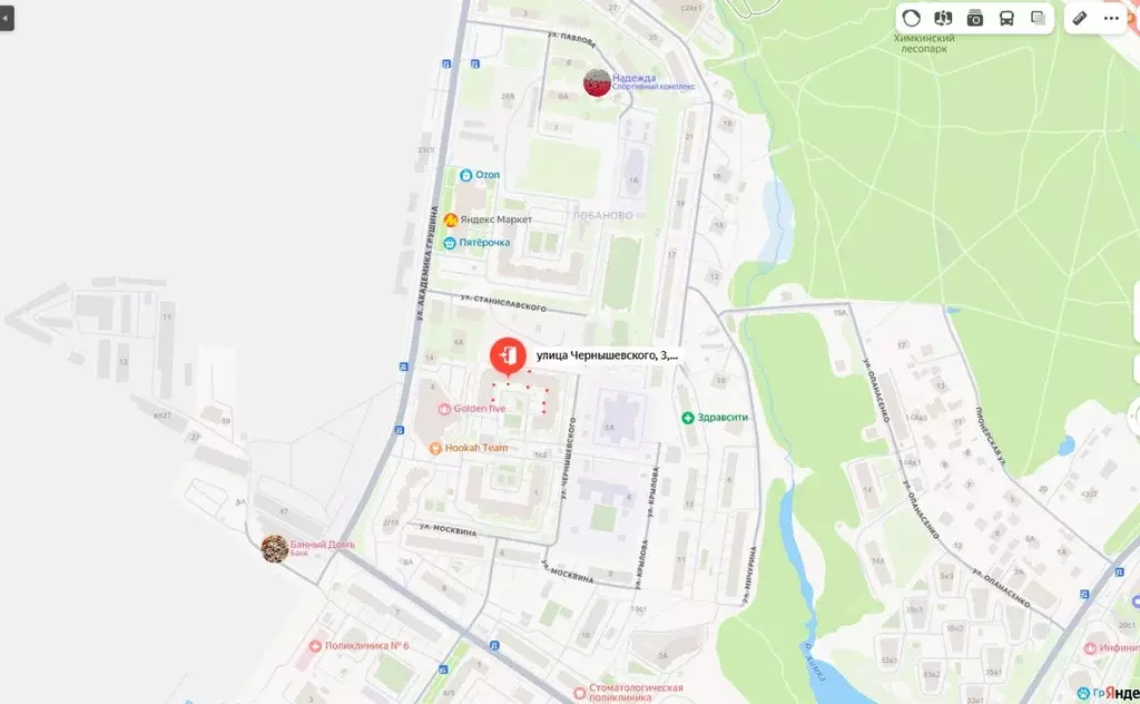 Свободной планировки кв. Московская область, Солнечногорск Банковская ... - Фото 0