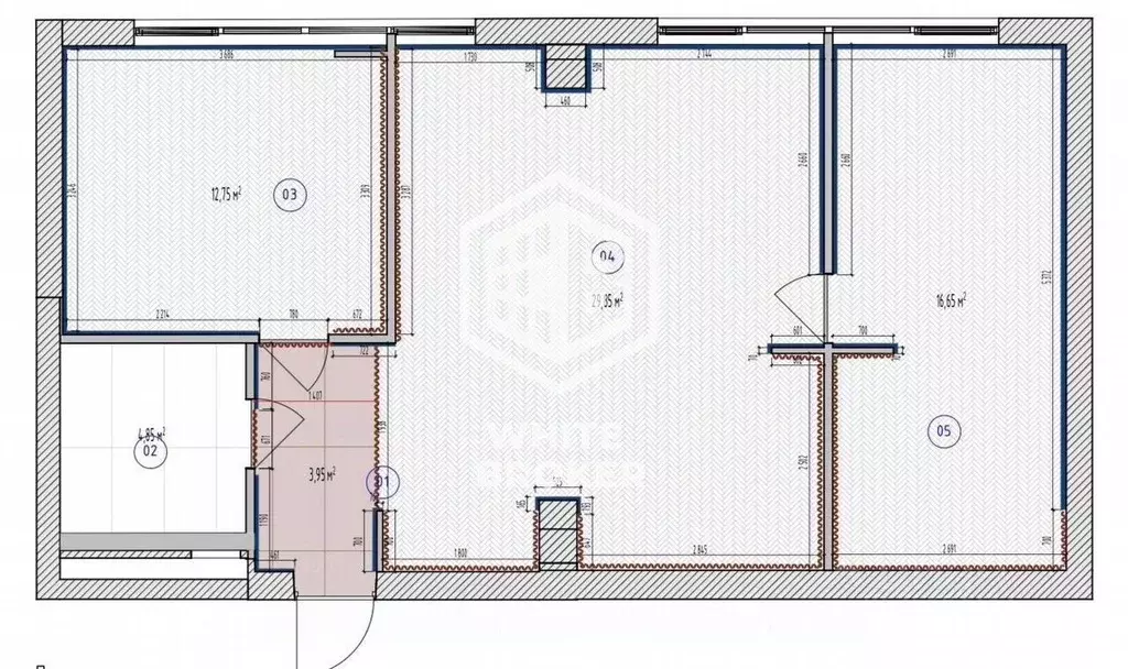 3-к кв. Москва Верейская ул., 29С151 (75.0 м) - Фото 1