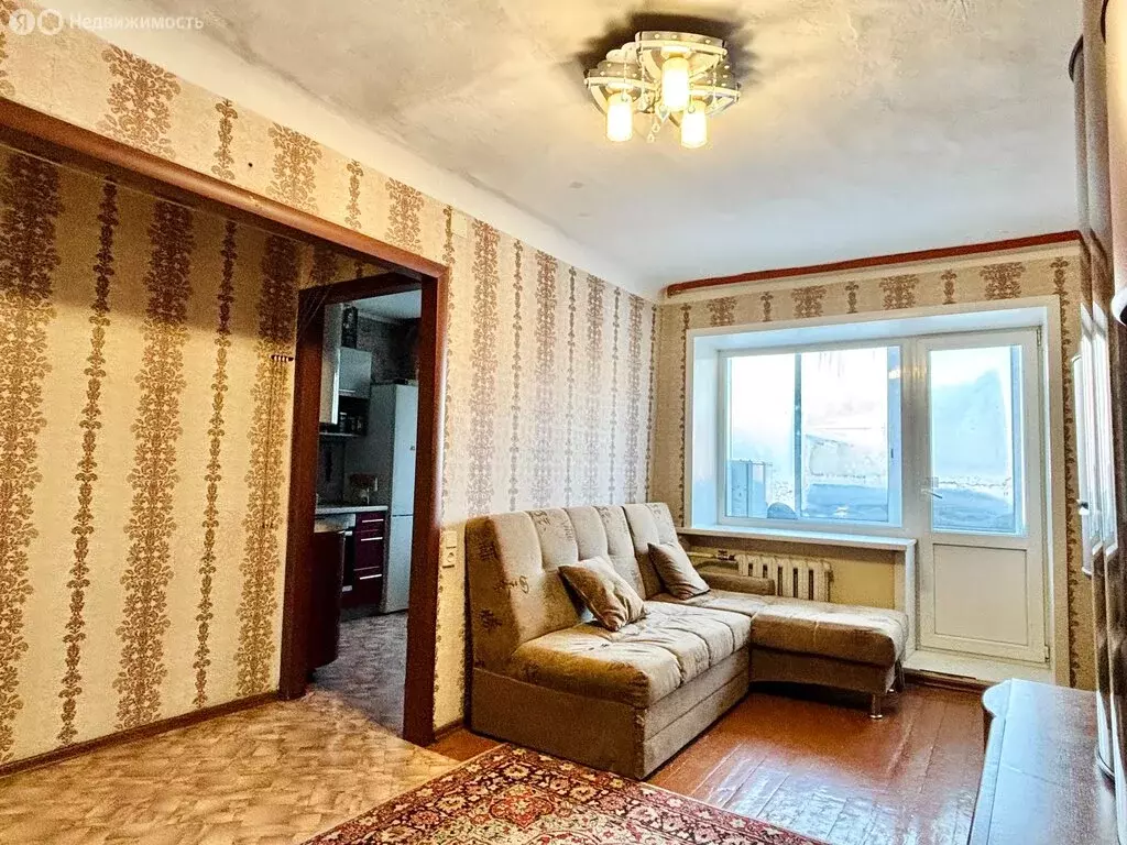 3-комнатная квартира: Прокопьевск, проспект Гагарина, 3 (55 м) - Фото 1