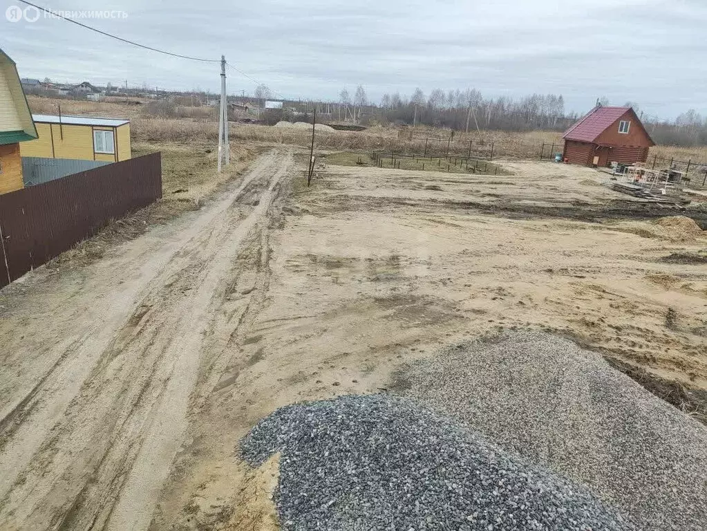 Участок в Тюмень, садоводческое некоммерческое товарищество Большое ... - Фото 1