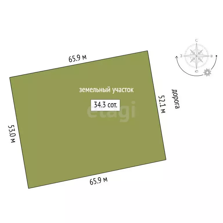 Участок в Свердловская область, Тугулымский муниципальный округ, ... - Фото 1