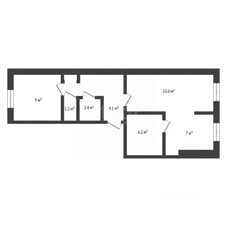 2-к кв. Нижегородская область, Нижний Новгород ул. Бринского, 4к2 ... - Фото 2