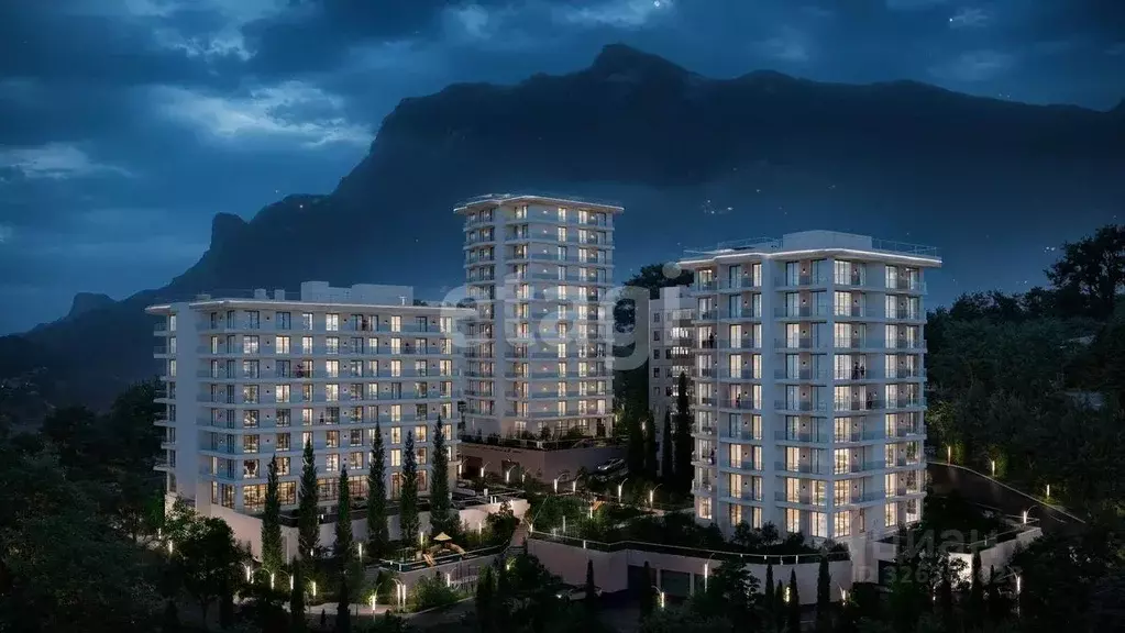 2-к кв. Крым, Алупка ул. И. Левитана, 3 (70.16 м) - Фото 1