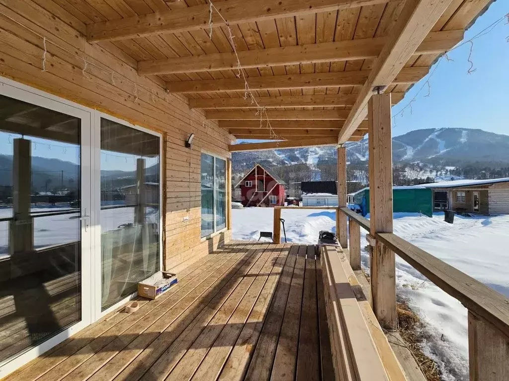 Дом в Алтай, Майминский район, Манжерокское с/пос, с. Озерное ул. ... - Фото 1