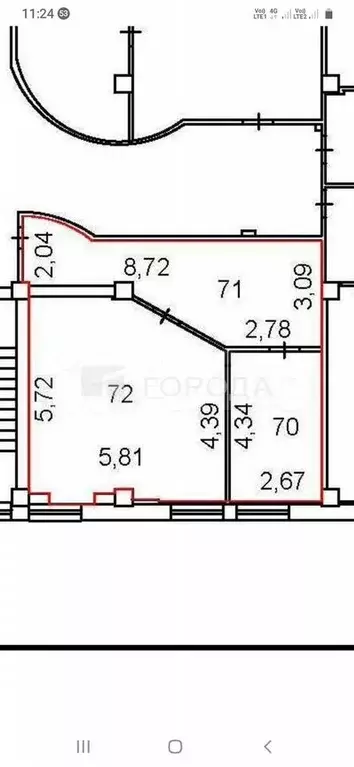 Продам офисное помещение, 63 м - Фото 1