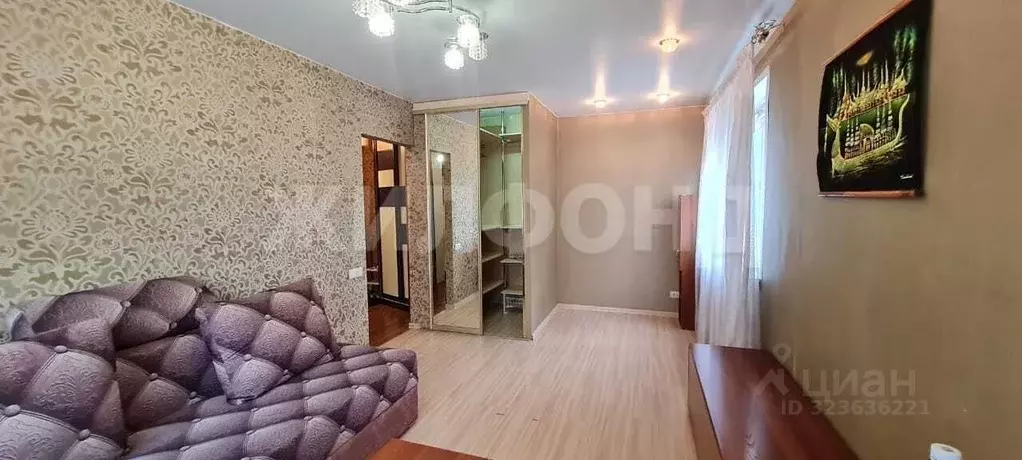 1-к кв. Новосибирская область, Новосибирск ул. Дмитрия Донского, 17 ... - Фото 1