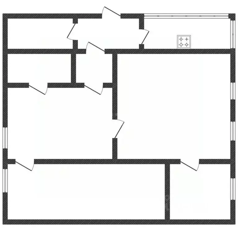 Дом в Белгородская область, Ровеньский район, с. Ржевка ул. ... - Фото 2