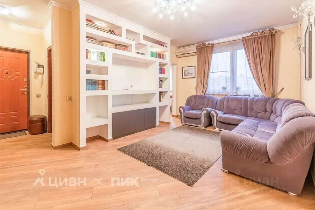 3-к кв. Москва Коломенская наб., 10 (74.0 м) - Фото 1