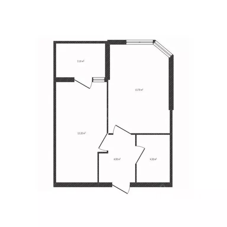 1-к кв. Брянская область, Брянск ул. Имени А.Ф. Войстроченко, 10 (43.6 ... - Фото 2