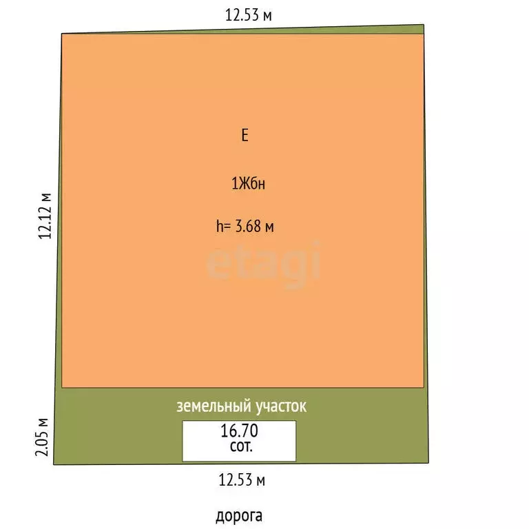 Участок в Челябинская область, Троицкий муниципальный округ, посёлок ... - Фото 1