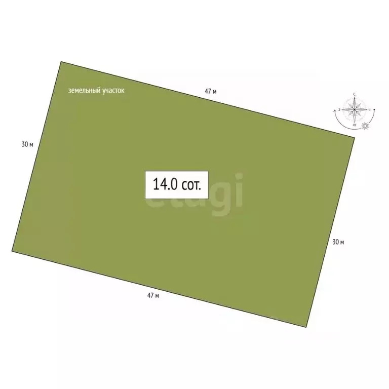 Участок в Алтай, Майминский район, с. Подгорное ул. Прибрежная (14.0 ... - Фото 1