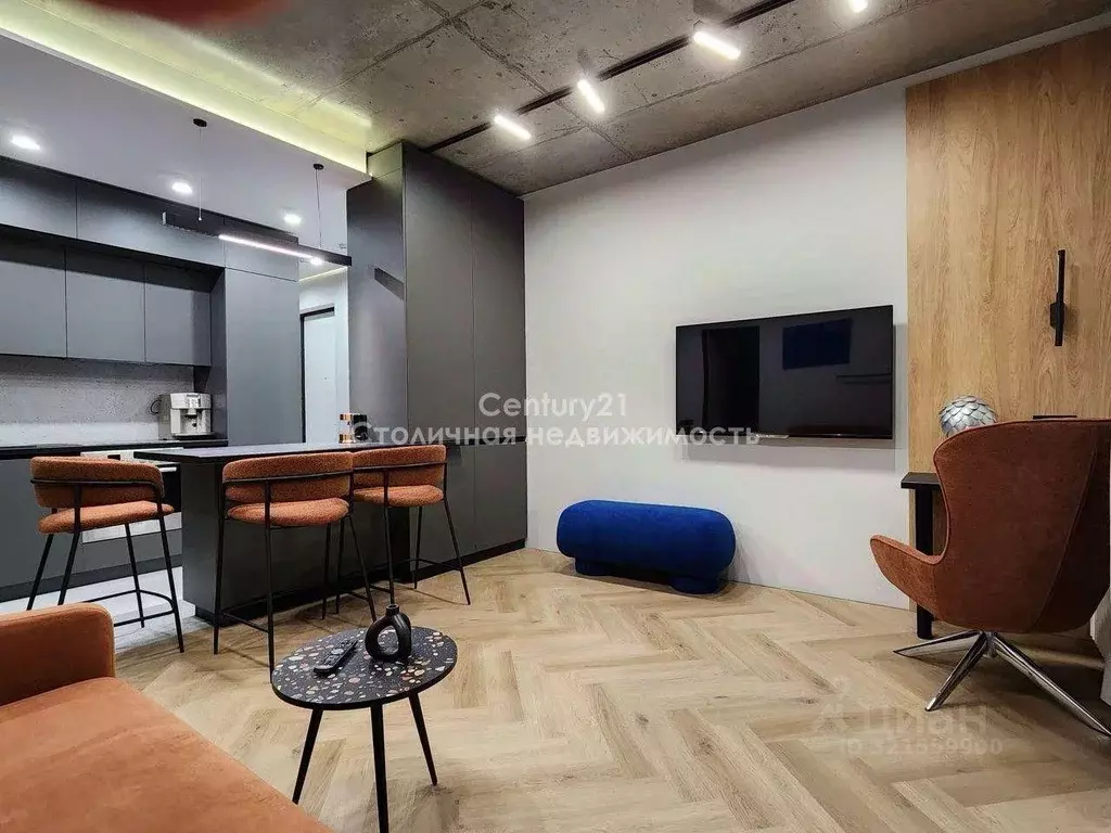 Квартира, 2 комнаты, 44 м - Фото 1