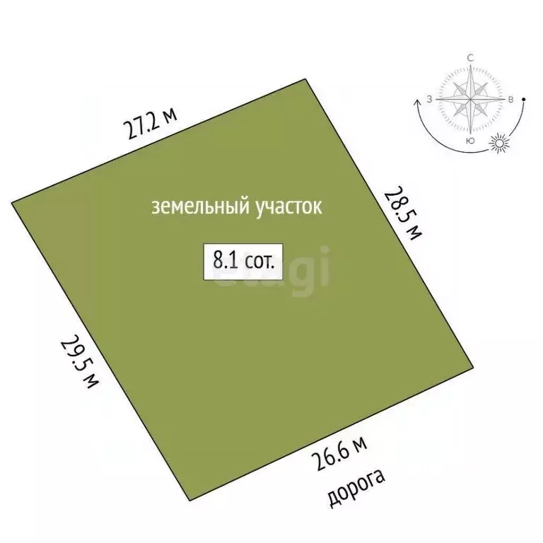 Участок в Тюменская область, Тюмень Топаз СНТ, ул. Калиновая (4.0 ... - Фото 0