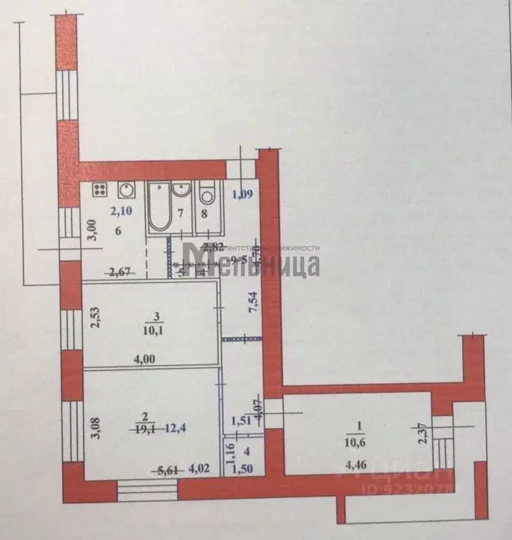 3-к кв. Волгоградская область, Волгоград Ангарская ул., 116 (57.7 м) - Фото 2