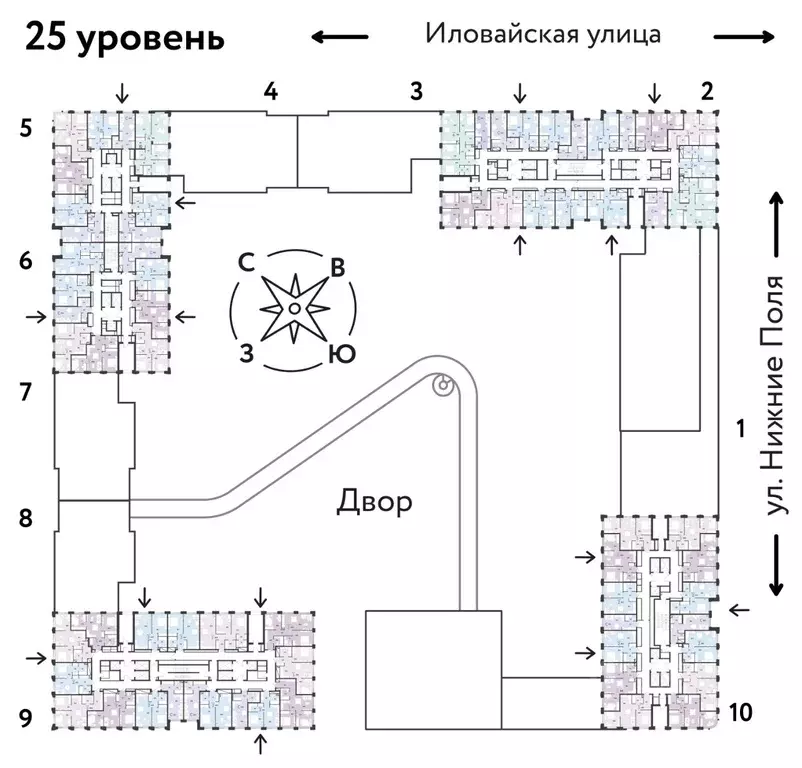 Студия Москва Иловайская ул. (24.9 м) - Фото 1