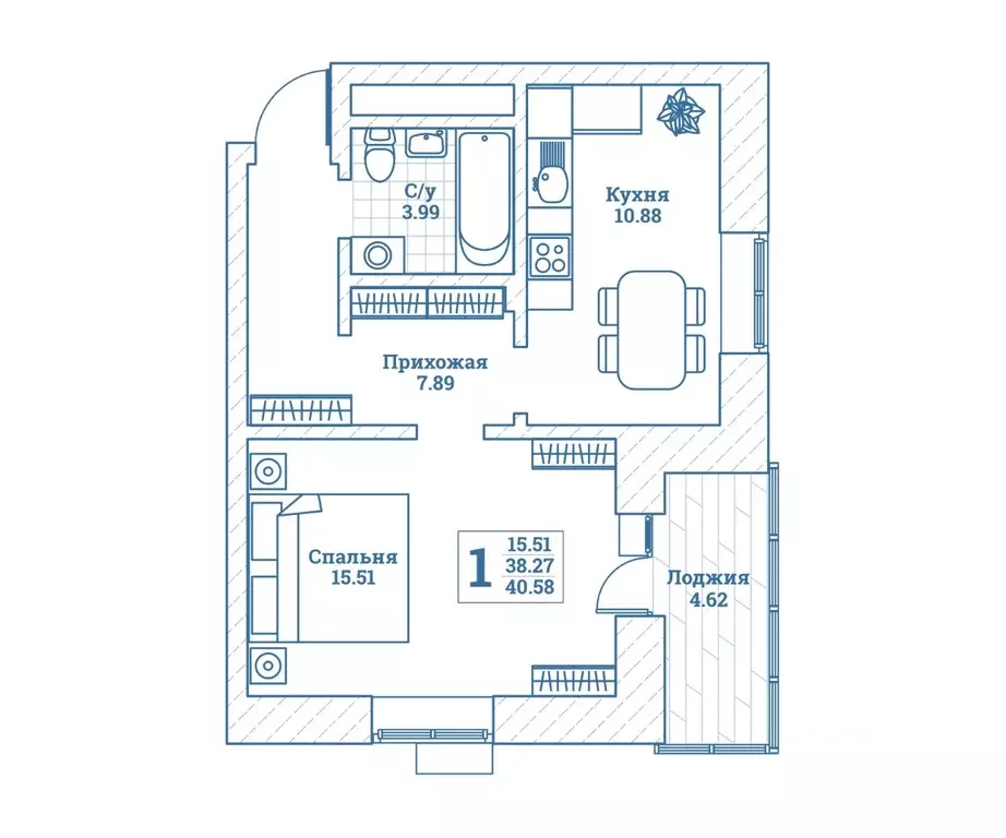 1-к кв. Московская область, Щелково городской округ, Монино пгт ул. ... - Фото 1