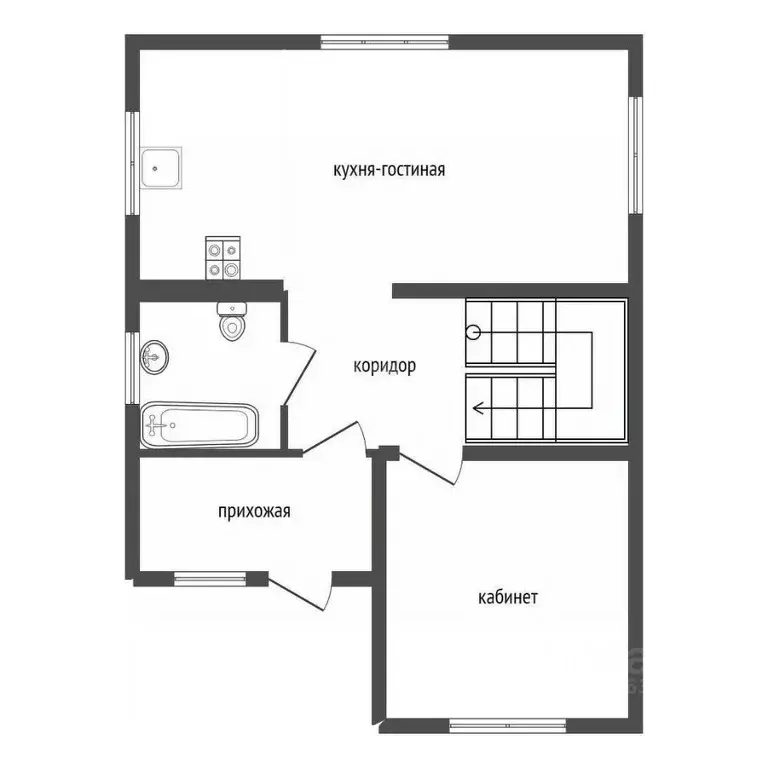 Дом в Воронежская область, с. Новая Усмань ул. Коммунарская, 158 (183 ... - Фото 2