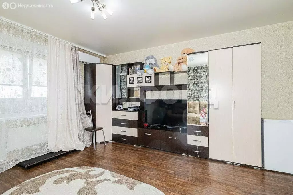 Квартира-студия: Новосибирск, улица Татьяны Снежиной, 19/1 (32.4 м) - Фото 1