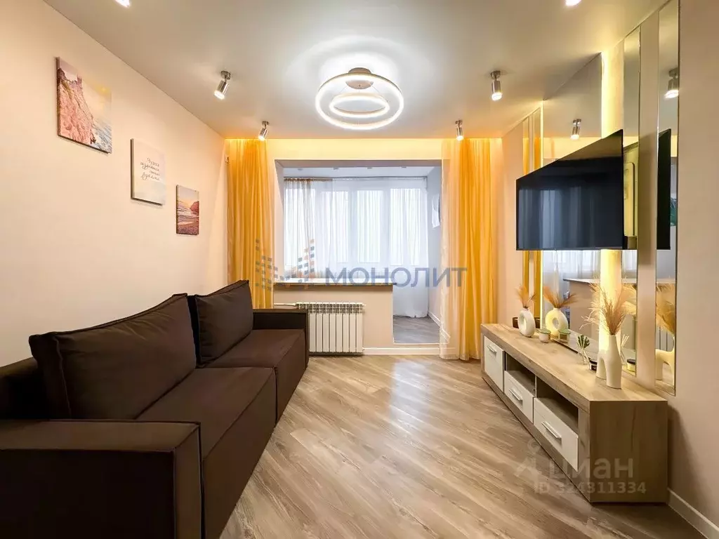 1-к кв. Нижегородская область, Нижний Новгород ул. Героя Советского ... - Фото 1