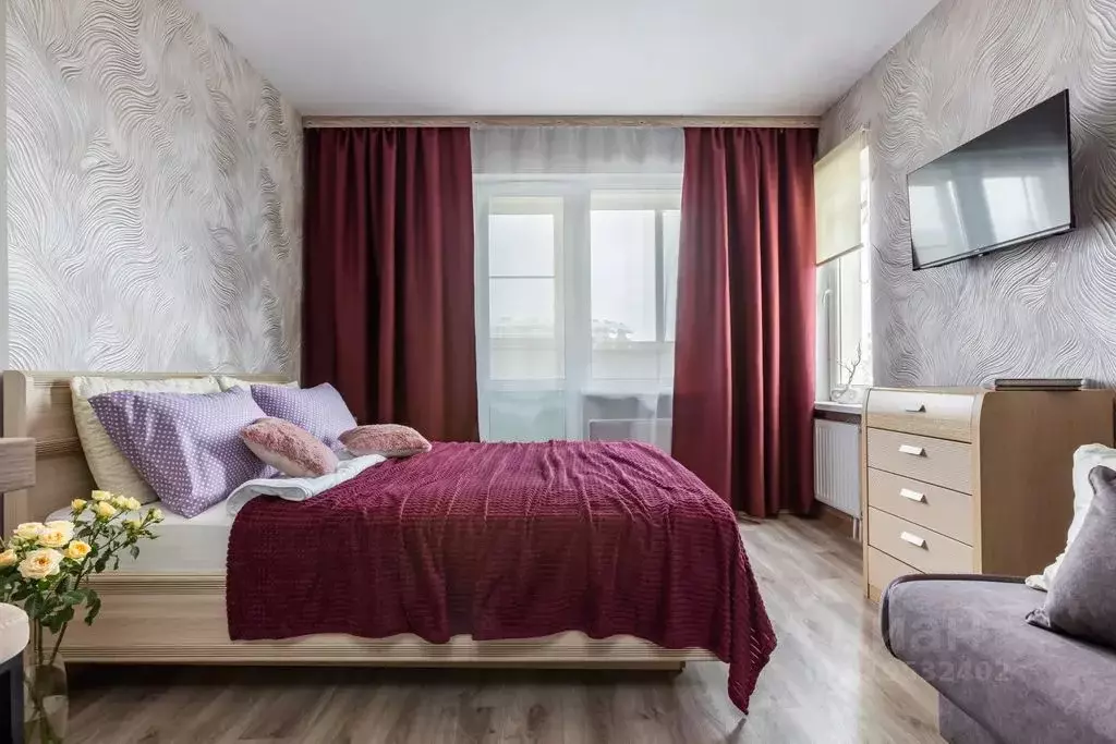 Студия Санкт-Петербург ул. Бабушкина, 84к2 (24.0 м) - Фото 1