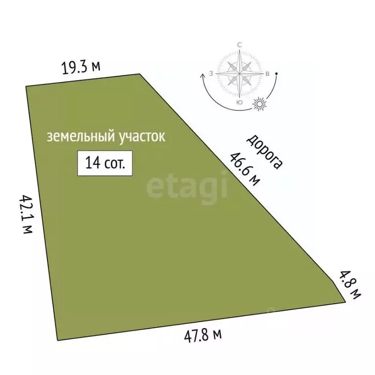 Участок в Краснодарский край, Геленджик  (14.0 сот.) - Фото 2