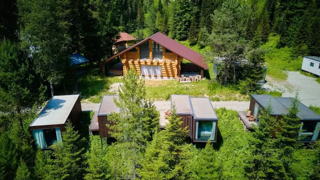 Дом в Алтай, Турочакский район, с. Артыбаш Телецкая ул., 100 (28 м) - Фото 1