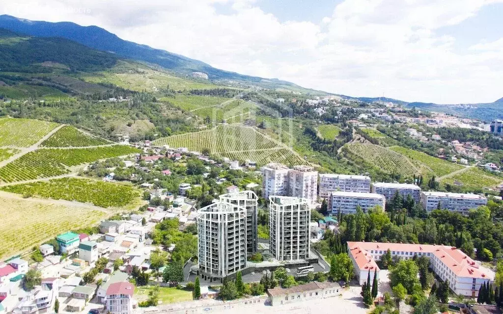 1-комнатная квартира: Гурзуф, Зелёный переулок, 1 (31.7 м) - Фото 2