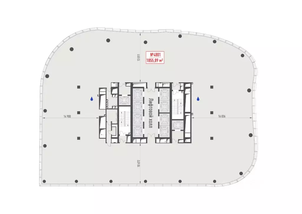Офис в Москва Шелепихинский туп., 17/1 (1856 м) - Фото 2