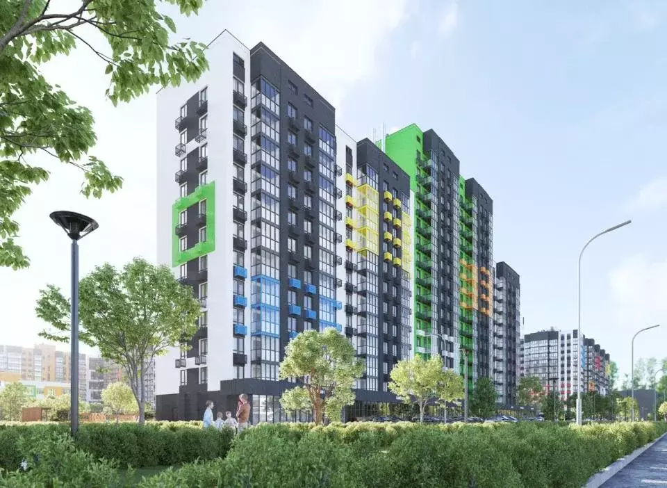 Квартира, 2 комнаты, 60.1 м - Фото 1