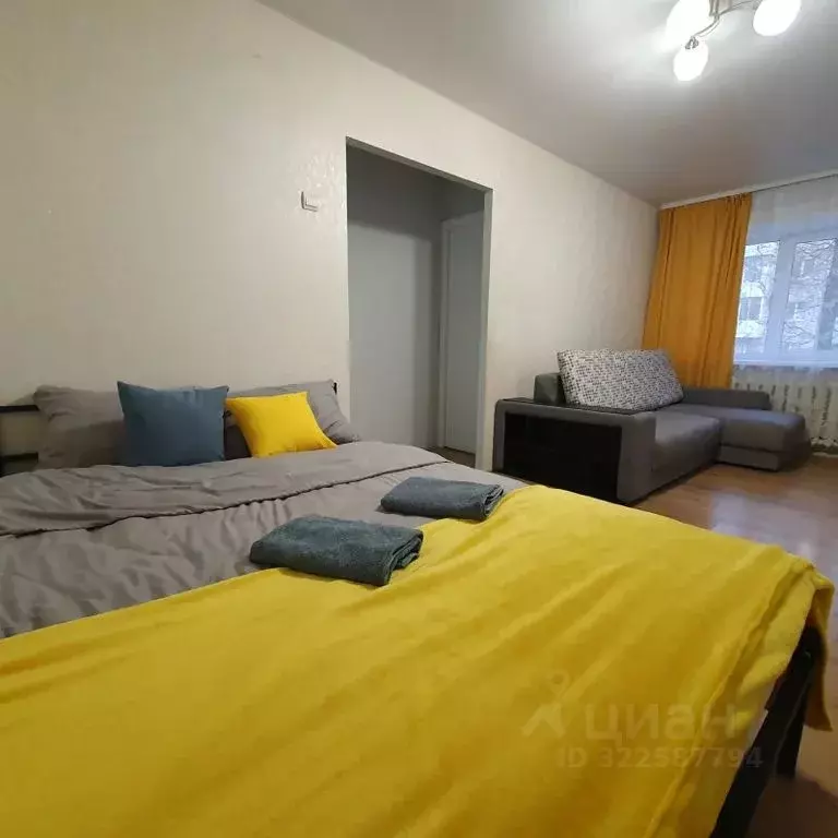 2-к кв. Пермский край, Краснокамск Шоссейная ул., 5 (42.0 м) - Фото 1