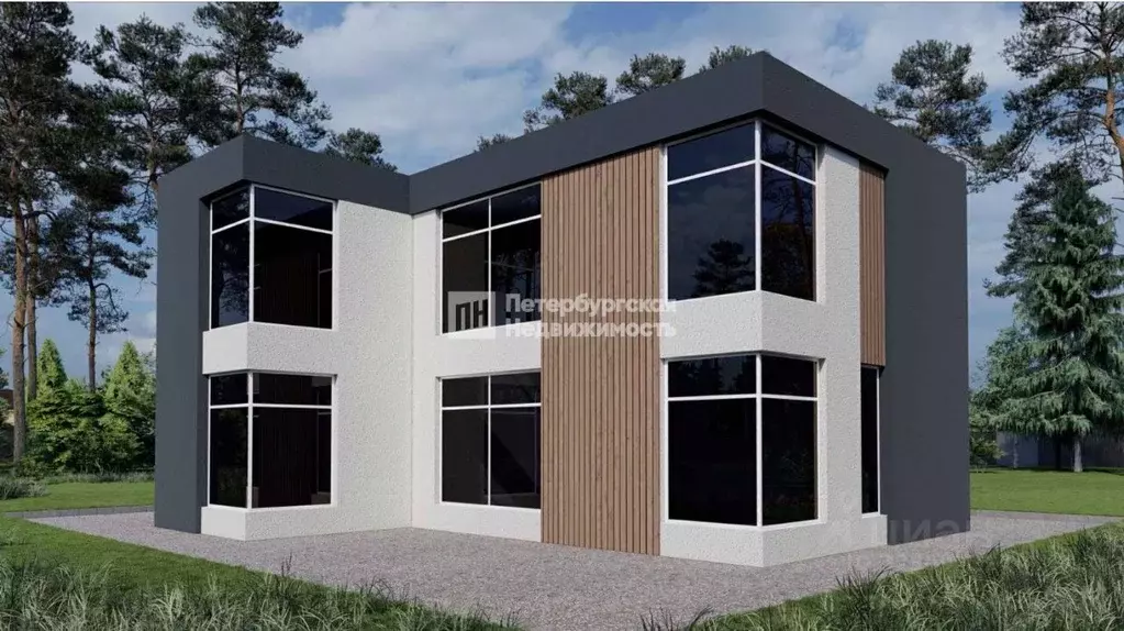 Дом в Ленинградская область, Ломоносовский район, Лебяженское ... - Фото 1